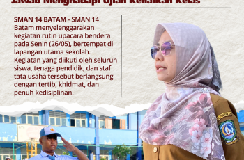 Madame Lia Tekankan Kesiapan dan Tanggung  Jawab Menghadapi Ujian Kenaikan Kelas