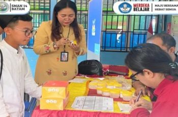 “SMAN 14 Batam: Cegah HIV/AIDS dan TBC untuk Masa Depan Sehat”