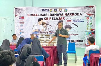 Waspada Jebakan Narkoba!. Iptu Sony Ajak Pelajar SMAN 14 Batam Jadi Garda Terdepan