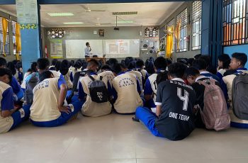 Sosialisasi TOBK Ganesha Operation di SMAN 14 Batam: Menyemai Persiapan Siswa untuk Menyongsong UTBK 2025 dengan Penuh Keyakinan