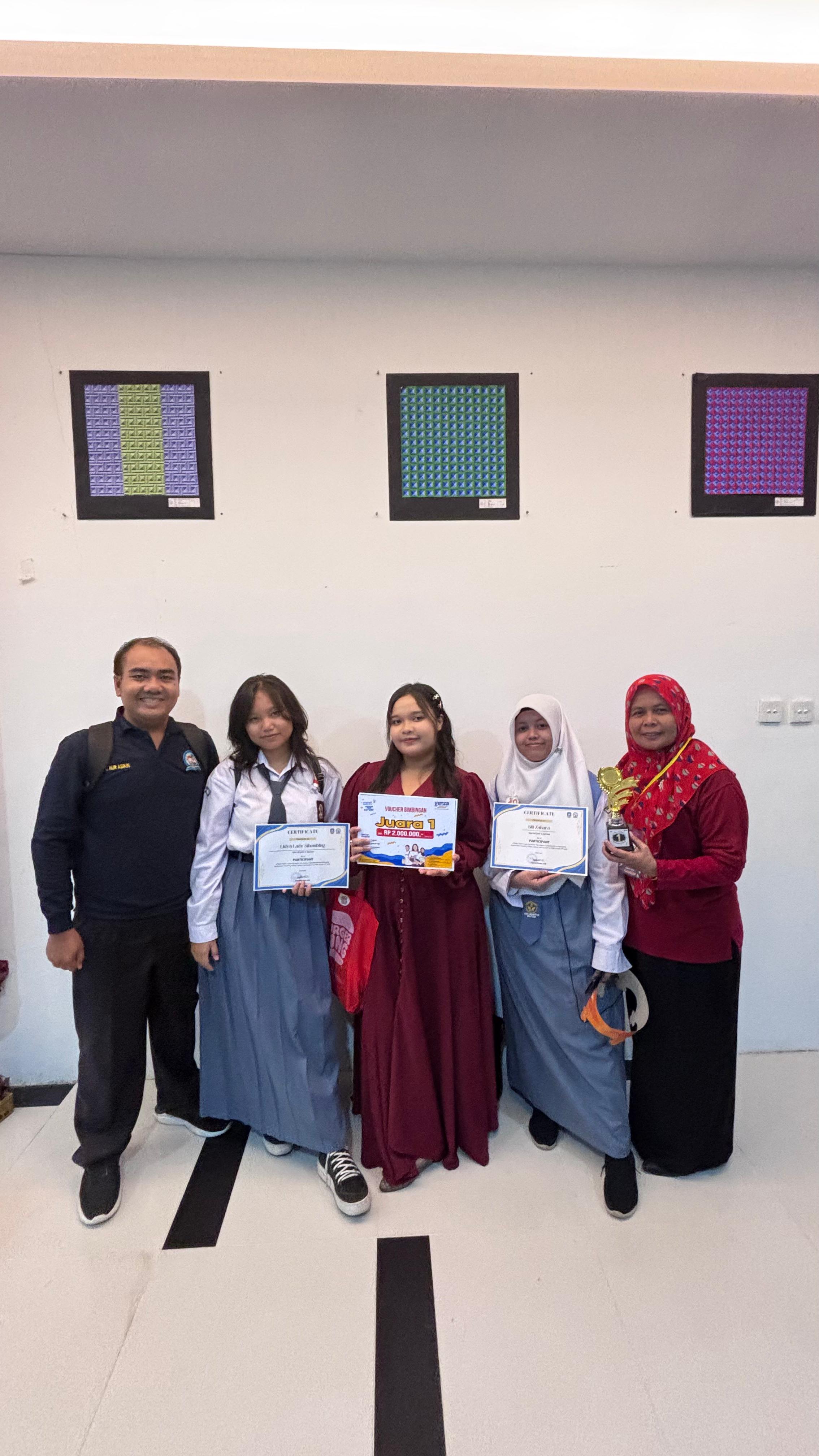 SMAN 14 Batam Unggul di English Singing Contest 2025