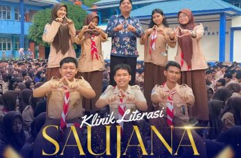 TIM LIterasi Saujana SMAN 14 Batam Ketengahkan Tema Bullying: JAS Tampil Memukau